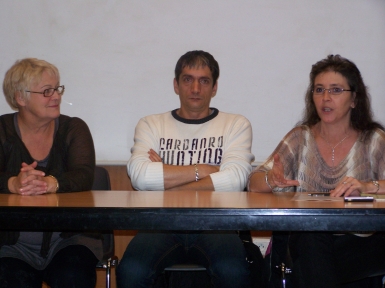  De gauche à droite sur la photo, Michèle Peltier, Yves et Sylvie Valence.JPG